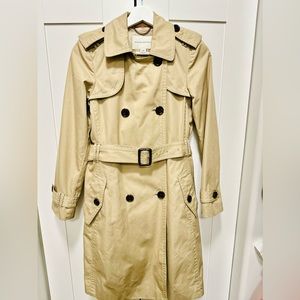 Banana Republic Trench Coat Petite XS